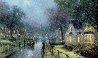 秋天的雨仿写第二段